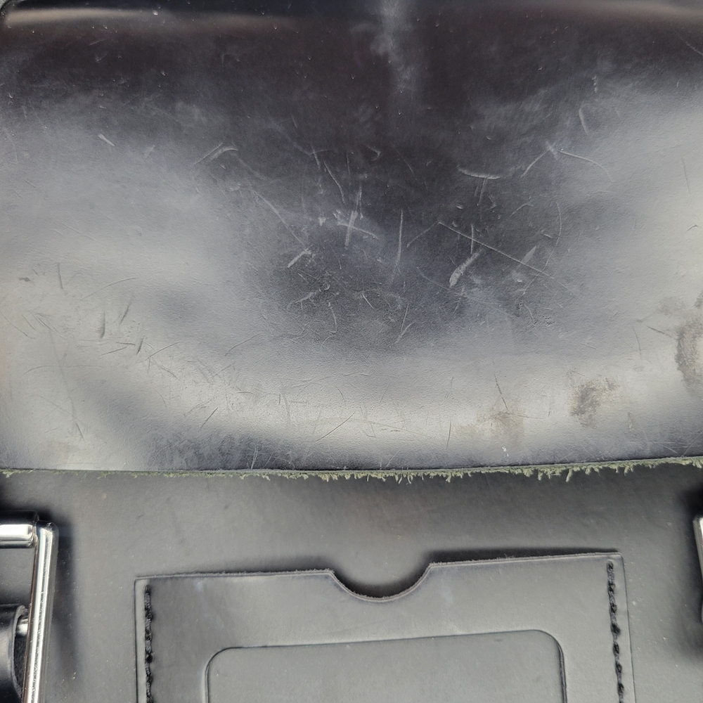 Dr. Marten's Black Satchel Bag Purse - Picture 5 of 13